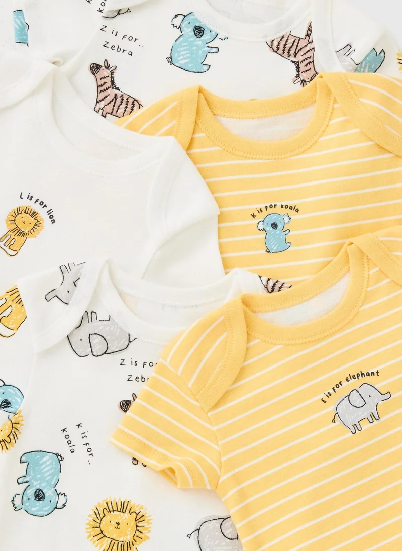 ماتلان عبوات من  قطع لملابس أطفال بألوان متعددة بتصميم سفاري